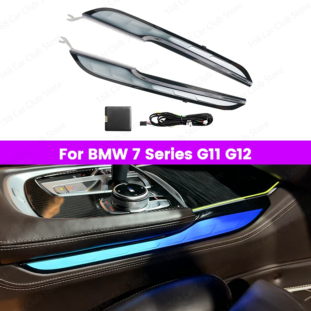 Original 11 color central control crystal saddle light ambient light For BMW 7 series G12 Car LED Multi color decorative strip
Original 11 color central control crystal saddle light ambient light For BMW 7 series G12 Car LED Multi color decorative strip