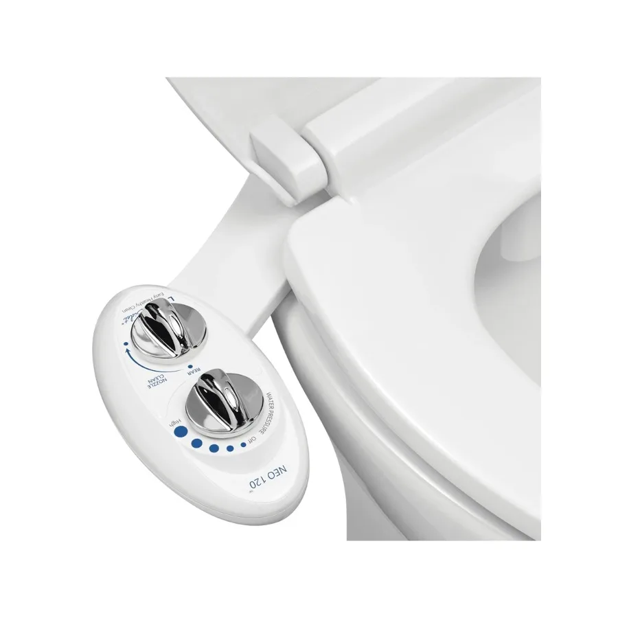 LUXE Bidet NEO 120 - Self-Cleaning Nozzle, Fresh Water Non-Electric Bidet Attachment For Toilet Seat, Adjustable Water Pressure
LUXE Bidet NEO 120 - Self-Cleaning Nozzle, Fresh Water Non-Electric Bidet Attachment For Toilet Seat, Adjustable Water Pressure