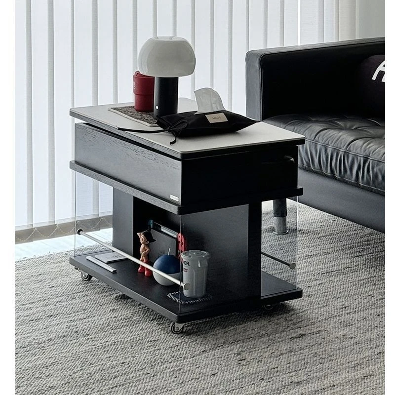 Modern simple trolley storage cabinet small apartment retro style sofa coffee table household balcony tea table storage side tab
Modern simple trolley storage cabinet small apartment retro style sofa coffee table household balcony tea table storage side tab
