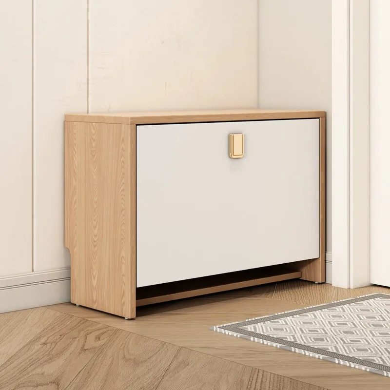 Ultra-thin tipping bucket shoe change stool Nordic log color gray-white 17/24cm thick shoe stool household small shoe cabinet
Ultra-thin tipping bucket shoe change stool Nordic log color gray-white 17/24cm thick shoe stool household small shoe cabinet