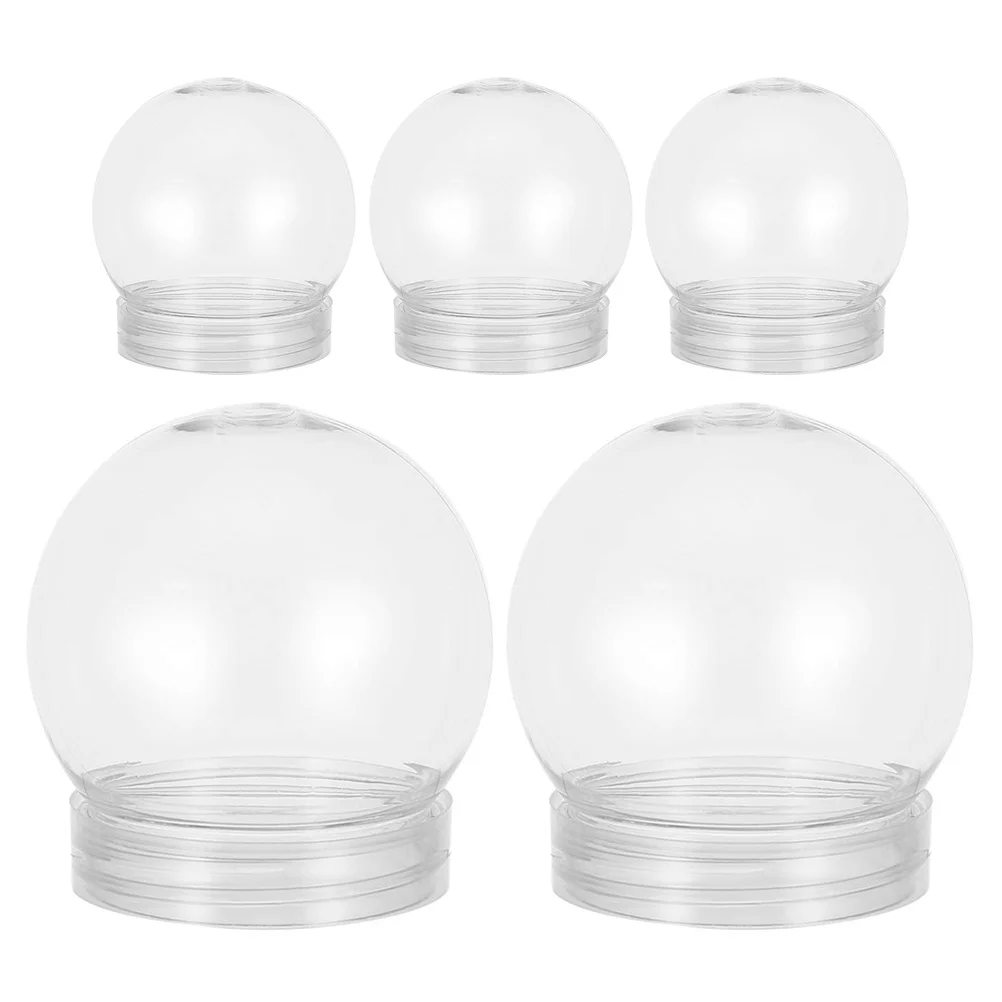 5 Pcs Empty Snow Globe Diy Water Clear Plastic Globes Fillable Snowglobes for
5 Pcs Empty Snow Globe Diy Water Clear Plastic Globes Fillable Snowglobes for