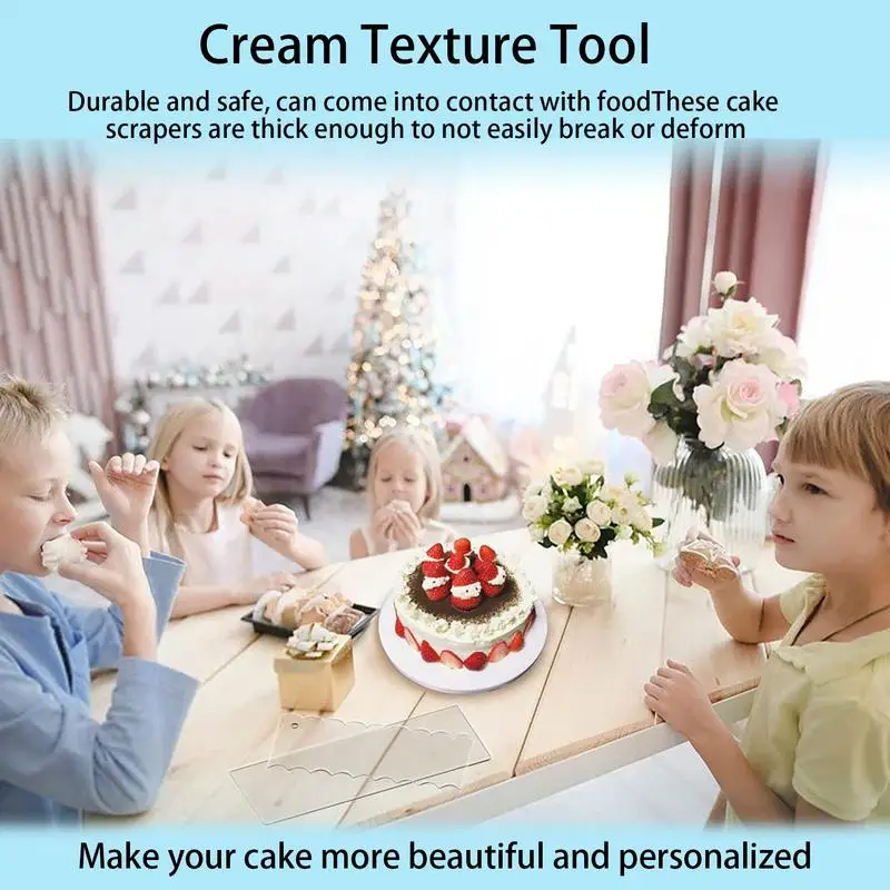 Cake Scraper Smoother 6 Pack Portable Frosting Smoother Set Cake Sawtooth Comb Baking Scraper Tool Cake Smoother Tool For Cake
Cake Scraper Smoother 6 Pack Portable Frosting Smoother Set Cake Sawtooth Comb Baking Scraper Tool Cake Smoother Tool For Cake