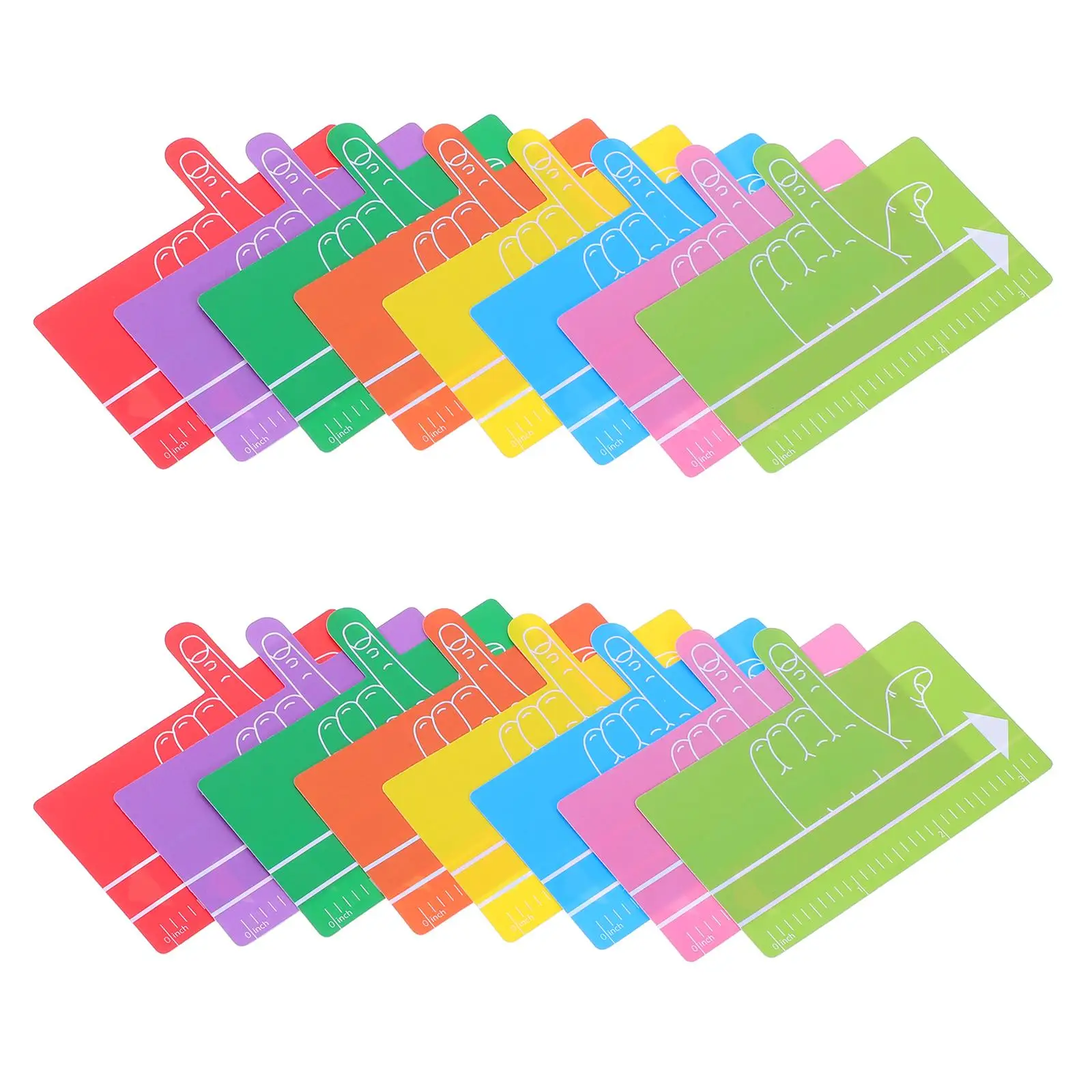 16 Pcs Handwriting Tool Bookmarks Multi Color Finger Spacer Dyslexia Finger Spacer Writing Tools Reading Aid Student Focus
16 Pcs Handwriting Tool Bookmarks Multi Color Finger Spacer Dyslexia Finger Spacer Writing Tools Reading Aid Student Focus