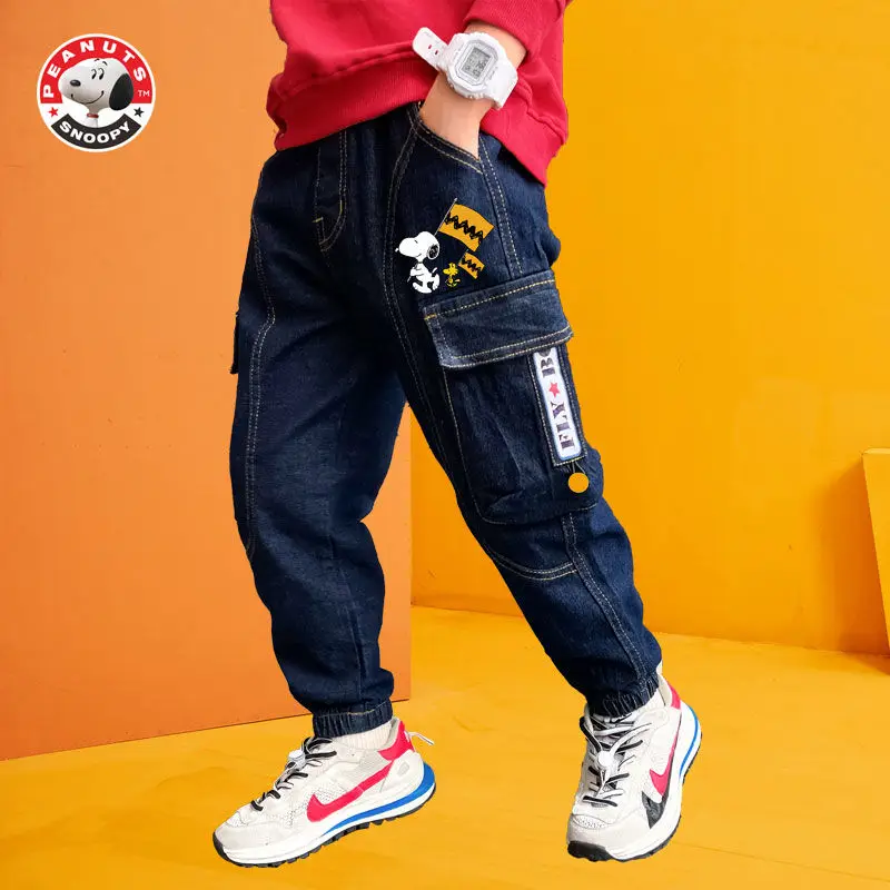 Disney Snoopy Cute Cartoon Spring and Autumn Workwear Loose, Comfortable, Versatile and Trendy Middle and Large Children's Jeans
Disney Snoopy Cute Cartoon Spring and Autumn Workwear Loose, Comfortable, Versatile and Trendy Middle and Large Children's Jeans