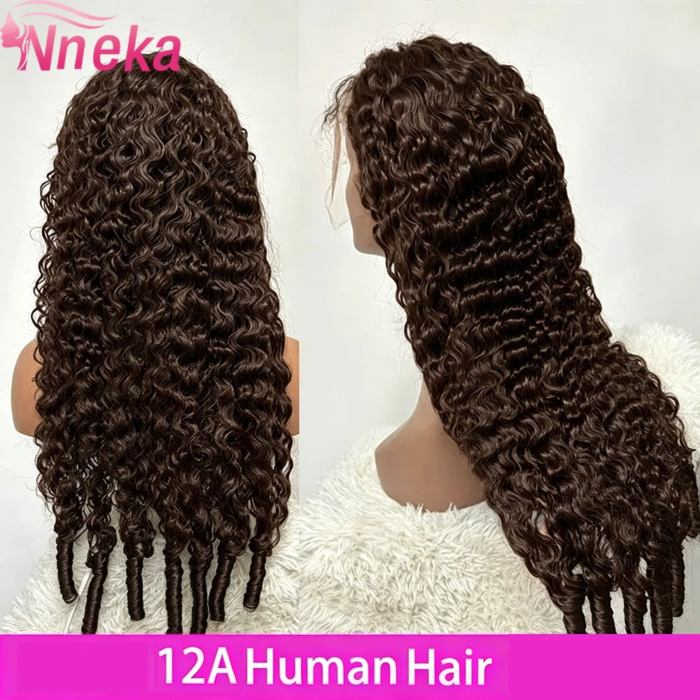 Chocolate Brown Burmese Curly Human Hair Wigs 13x6 Transparent Lace Frontal Wigs Burmese Curly Hair Wigs 13x4 HD Lace Front Wigs
Chocolate Brown Burmese Curly Human Hair Wigs 13x6 Transparent Lace Frontal Wigs Burmese Curly Hair Wigs 13x4 HD Lace Front Wigs