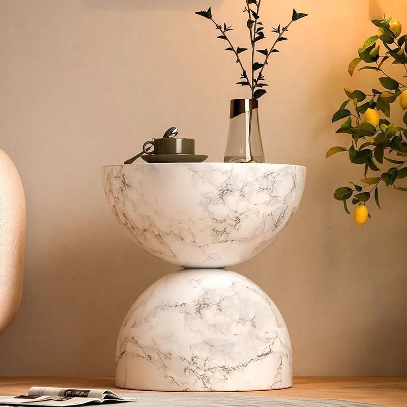 Sofa coffee table bedside table light luxury simple corner modern imitation marble creative edge bed
Sofa coffee table bedside table light luxury simple corner modern imitation marble creative edge bed