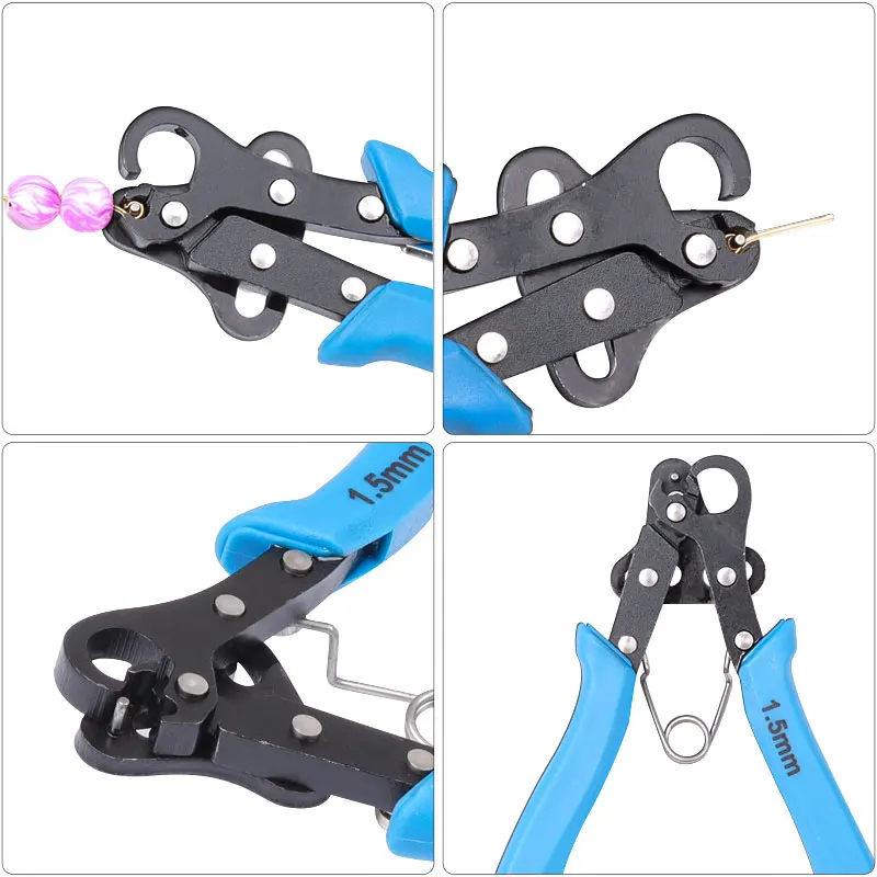 Round nose wire winding pliers Cutting C-ring 14k gold wire Cutter copper wire bending jewelry string pliers for For 3 SIZE
Round nose wire winding pliers Cutting C-ring 14k gold wire Cutter copper wire bending jewelry string pliers for For 3 SIZE
