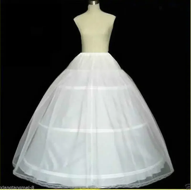 Белая 3-кольцевая 2-слойная свадебная нижняя юбка, кринолиновая юбка
Белая 3-кольцевая 2-слойная свадебная нижняя юбка, кринолиновая юбка