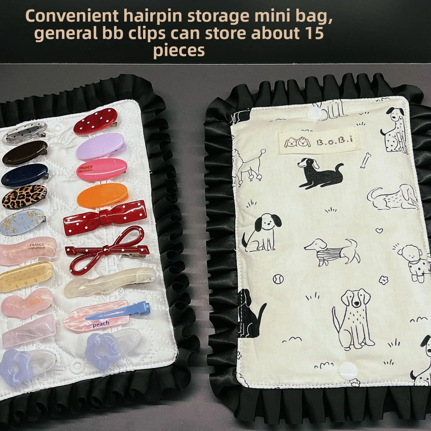 Portable Hair Clip Storage Bag Travel Convenient Carry-On Hair Clip Organizer Universal Pet Travel Supplies Dog
Portable Hair Clip Storage Bag Travel Convenient Carry-On Hair Clip Organizer Universal Pet Travel Supplies Dog