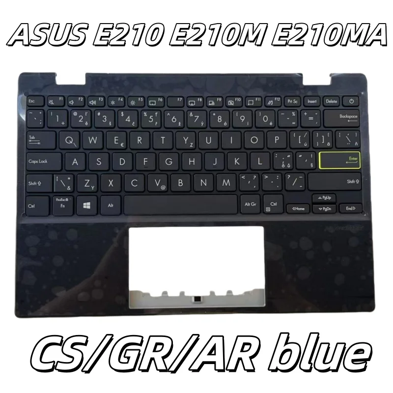 100% новый AR/GR/CS синий для ASUS E210 E210M E210MA, клавиатура для ноутбука, упор для рук в сборе, верхняя крышка C, чехол без подсветки
100% новый AR/GR/CS синий для ASUS E210 E210M E210MA, клавиатура для ноутбука, упор для рук в сборе, верхняя крышка C, чехол без подсветки