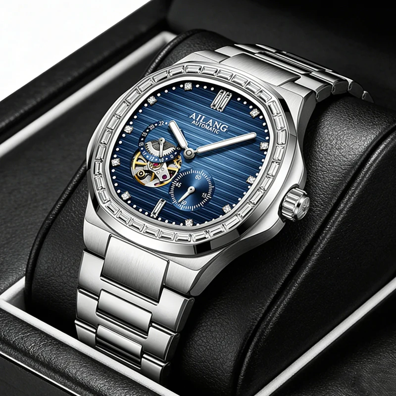 Automatic Mechanical Luxury Watch Men Top Brand Stainless Steel Watch Luminous Waterproof Watch for Men feice Skeleton
Automatic Mechanical Luxury Watch Men Top Brand Stainless Steel Watch Luminous Waterproof Watch for Men feice Skeleton