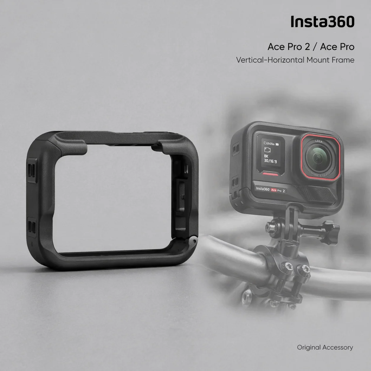 Защитная рамка Insta360 Ace Pro 2 / Ace Pro для вертикальной и горизонтальной съемки, быстросъемное крепление, легкий кейдж
Защитная рамка Insta360 Ace Pro 2 / Ace Pro для вертикальной и горизонтальной съемки, быстросъемное крепление, легкий кейдж