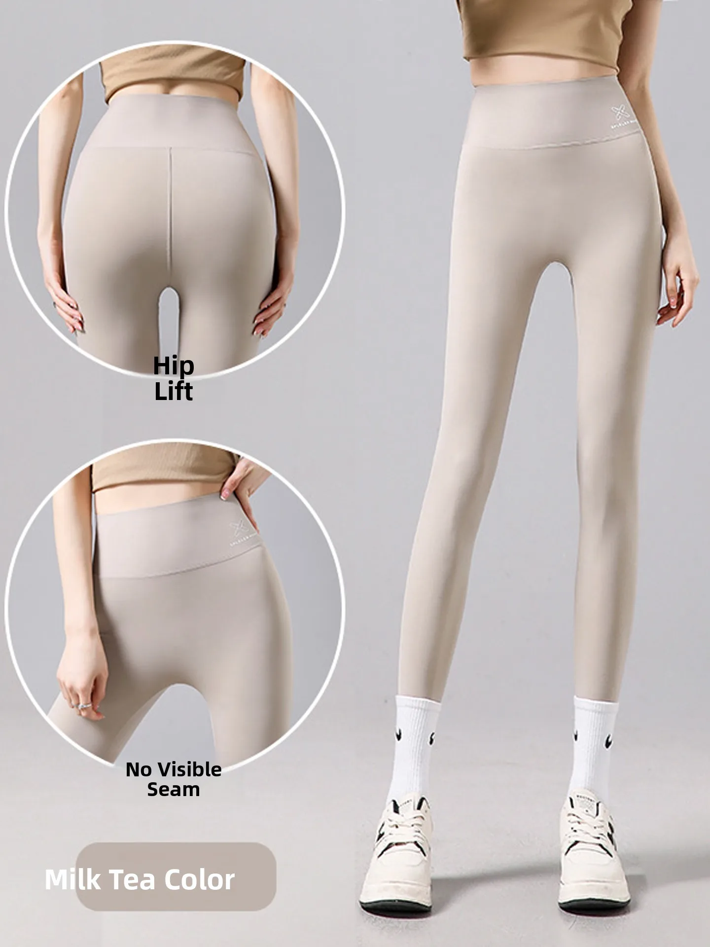 Облегающие брюки для йоги с высокой талией, женские осенние новые колготки из тонкой овчины для фитнеса, чайного молочного цвета, подтягивающие живот...
Облегающие брюки для йоги с высокой талией, женские осенние новые колготки из тонкой овчины для фитнеса, чайного молочного цвета, подтягивающие живот...