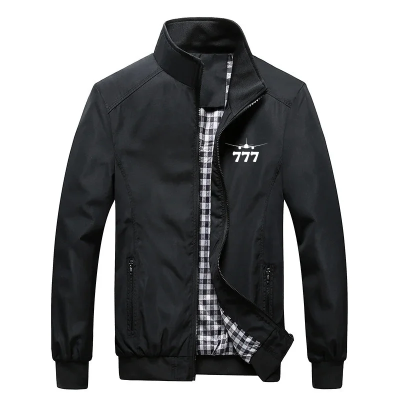 The 777 Spring Autumn Aviation Pilots Plaid Lightweight Windbreakers Flight Men Jackets Coats
The 777 Spring Autumn Aviation Pilots Plaid Lightweight Windbreakers Flight Men Jackets Coats