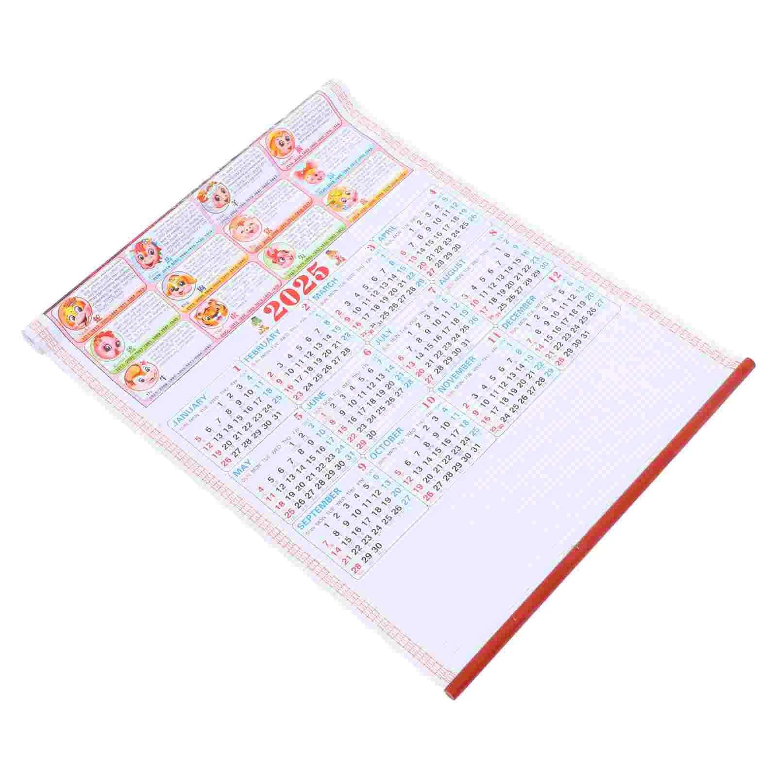 Hanging Scroll Calendar Chinese Zodiac Lunar 2025 Traditional Year of The Snake New
Hanging Scroll Calendar Chinese Zodiac Lunar 2025 Traditional Year of The Snake New