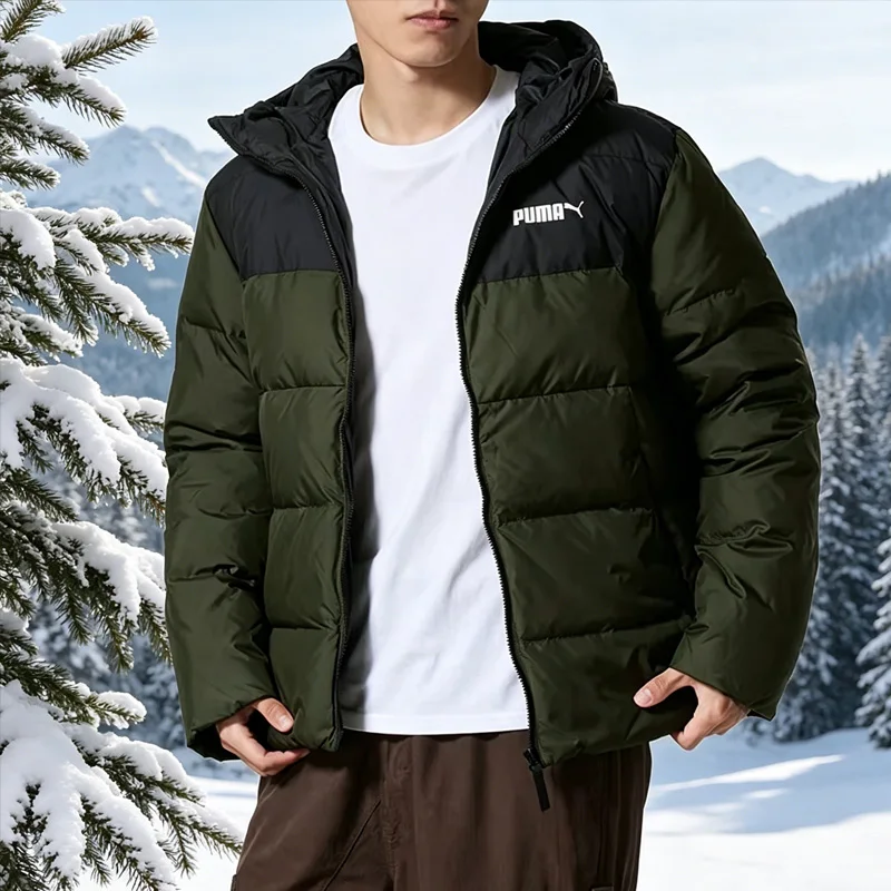 PUMA Men's Warm Down Jacket Winter Windproof Puffer Coat 694699-70 Outdoor Casual Thickened Outerwear
PUMA Men's Warm Down Jacket Winter Windproof Puffer Coat 694699-70 Outdoor Casual Thickened Outerwear