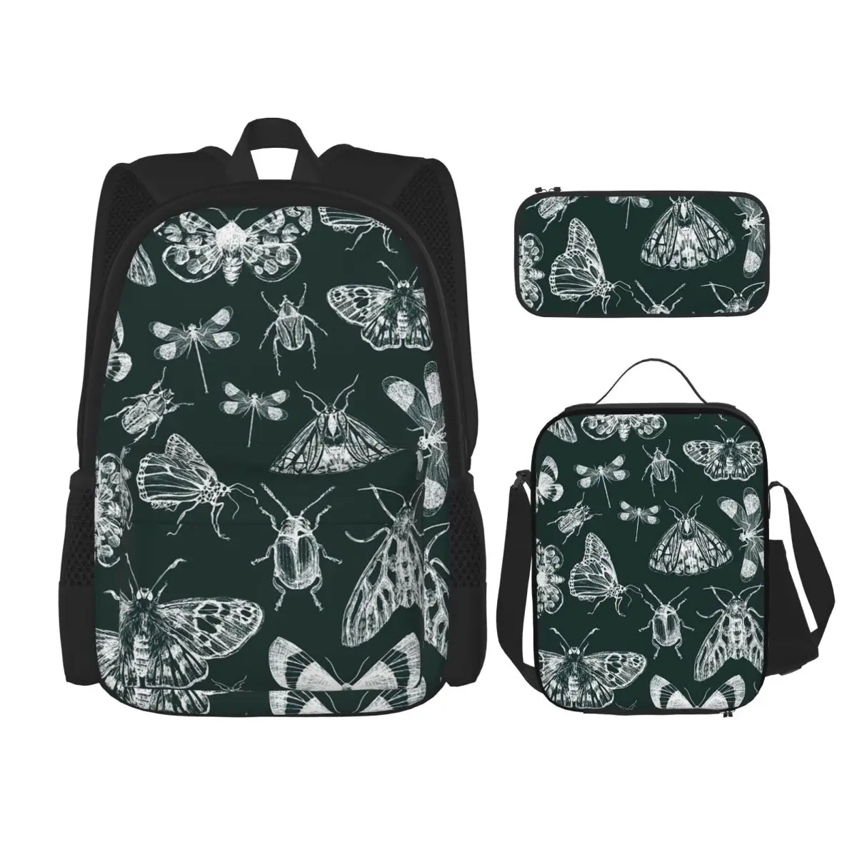 Bug Themed With Insect Patterns Backpacks Students Bookbag School Bags Rucksack Lunch Bag Pen Bag Three-Piece Set
Bug Themed With Insect Patterns Backpacks Students Bookbag School Bags Rucksack Lunch Bag Pen Bag Three-Piece Set