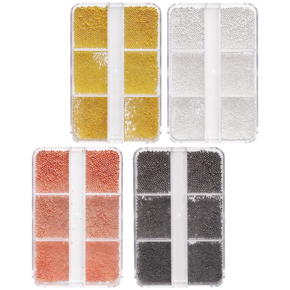 4 Boxes Women Nail Beads Set Decorative Metal Studs for Nail Design DIY Art Caviar Beads Craft Accessories DIY Crafts
4 Boxes Women Nail Beads Set Decorative Metal Studs for Nail Design DIY Art Caviar Beads Craft Accessories DIY Crafts