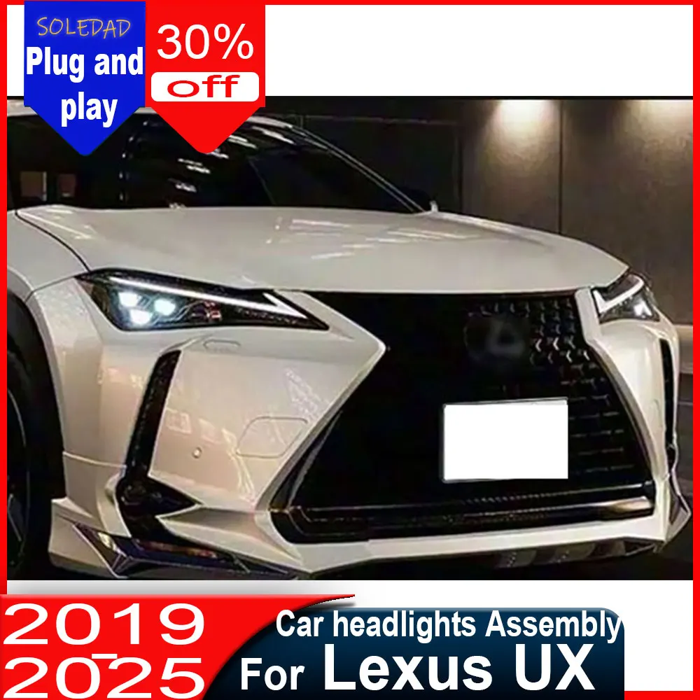 Car Headlights For Lexus UX 2019 2020 2021-2025 Headlight LED Projetor head Lamp Daytime Running Light Automotive Accessories
Car Headlights For Lexus UX 2019 2020 2021-2025 Headlight LED Projetor head Lamp Daytime Running Light Automotive Accessories