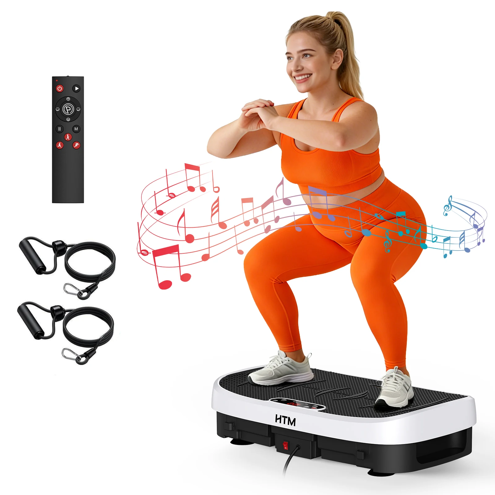 Vibration Plate Whole Body Exercise Bluetooth 120 Levels Remote Control Non-Slip Plateform for Home Gym Fat Shaking Weight Loss
Vibration Plate Whole Body Exercise Bluetooth 120 Levels Remote Control Non-Slip Plateform for Home Gym Fat Shaking Weight Loss