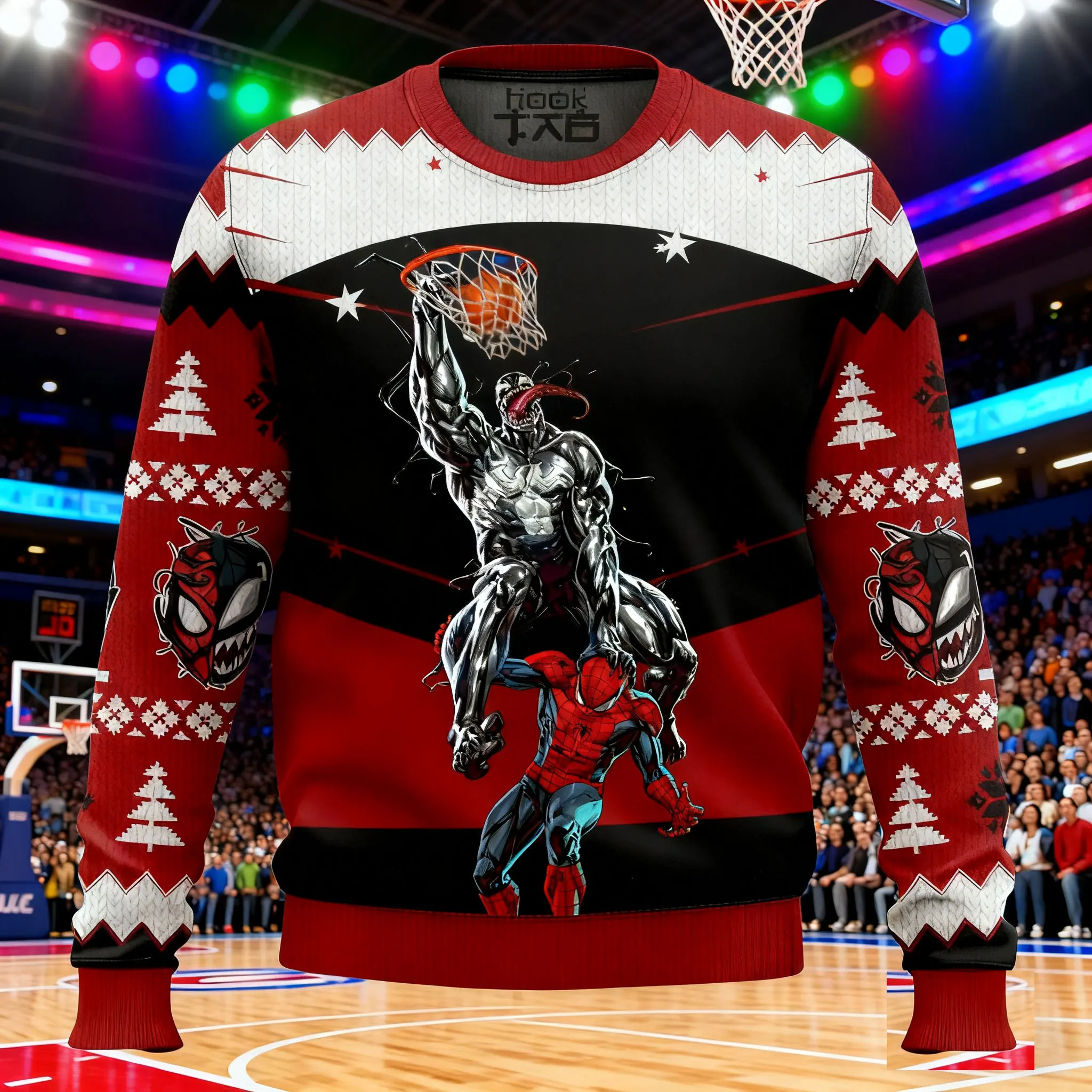 Рождественский свитер с супергероем Marvel «Человек-паук Дэдпул», мужской осенне-зимний топ, рождественский подарок, вечерние, модный тренд, свободный 2026
Рождественский свитер с супергероем Marvel «Человек-паук Дэдпул», мужской осенне-зимний топ, рождественский подарок, вечерние, модный тренд, свободный 2026
