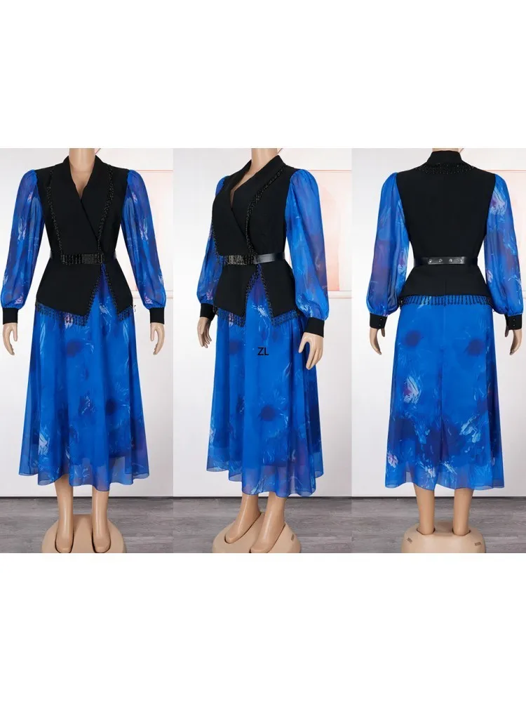 For Women Elegant 2025 Summer Autumn Dashiki Maxi Dress Ladies Traditional African Clothing Fairy Dreaes
For Women Elegant 2025 Summer Autumn Dashiki Maxi Dress Ladies Traditional African Clothing Fairy Dreaes