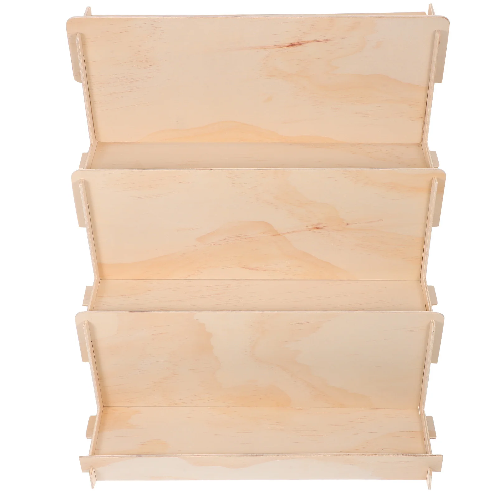 Wooden Bookshelf: Tiered Floor Standing Bookcase Natural Wood ' Organizer Nursery Room Book Storage Rack
Wooden Bookshelf: Tiered Floor Standing Bookcase Natural Wood ' Organizer Nursery Room Book Storage Rack