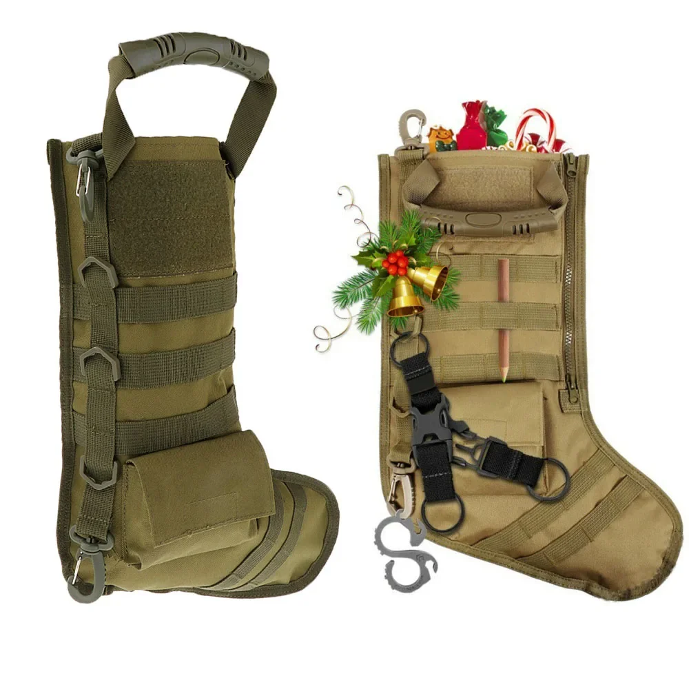 Тактическая сумка Molle, сумка для рождественских чулок, сумка для дампа, нейлоновая сумка для хранения, сумки для охотничьих журналов
Тактическая сумка Molle, сумка для рождественских чулок, сумка для дампа, нейлоновая сумка для хранения, сумки для охотничьих журналов