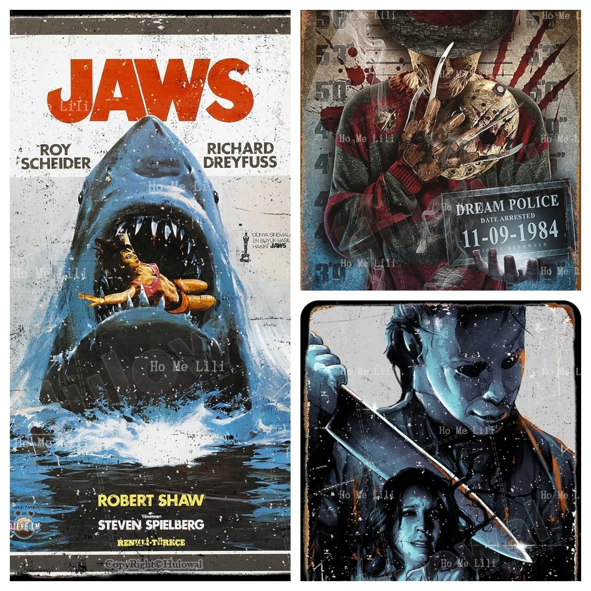Wall Signs Metal Classic Characters By Horror Film Movie Poster Vintage Home Bar Pub Man Cave Wall Decoration
Wall Signs Metal Classic Characters By Horror Film Movie Poster Vintage Home Bar Pub Man Cave Wall Decoration