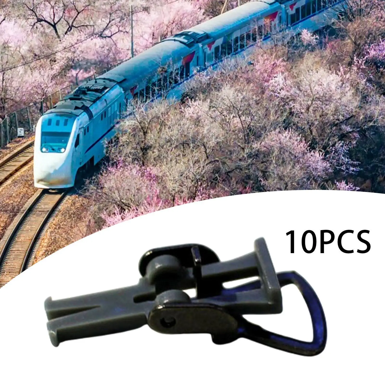 10x HO Scale Train Coupler, Professional 1.8cm Hobby Train Coupler for 1:87 Scale Locomotives
10x HO Scale Train Coupler, Professional 1.8cm Hobby Train Coupler for 1:87 Scale Locomotives