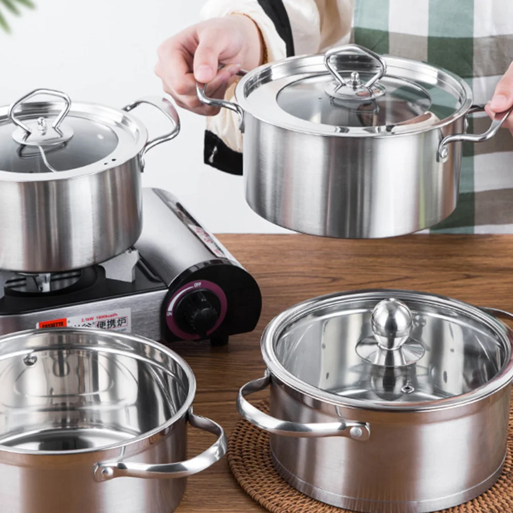 1Set Thickened Stainless Steel Hot Pot Cooker Two-Flavor Design for Home Family Gathering Multi-Function Stockpot with
1Set Thickened Stainless Steel Hot Pot Cooker Two-Flavor Design for Home Family Gathering Multi-Function Stockpot with