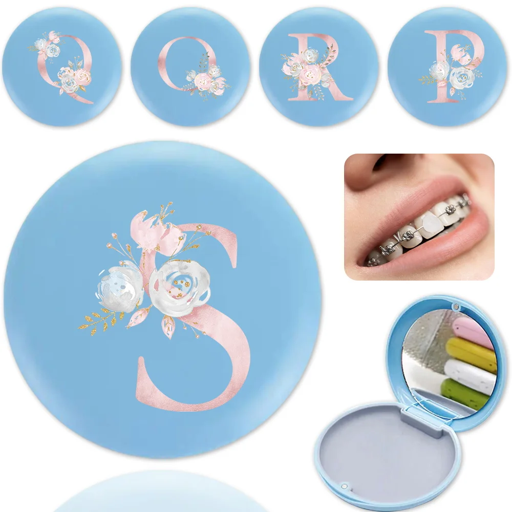 Dental Retainer Case Portable Braces Aligner Denture Case Milk Teeth Mouth Guard Box Pink Flower Letter Pattern Travel Organizer
Dental Retainer Case Portable Braces Aligner Denture Case Milk Teeth Mouth Guard Box Pink Flower Letter Pattern Travel Organizer