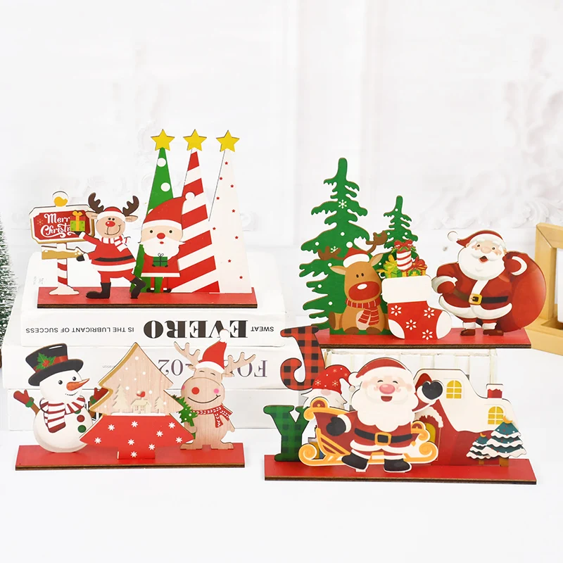 Christmas Wooden Ornaments Santa Cluas Elk Snowman Xmas Tree Desktop Crafts Merry Xmas Decoration For Home New Year 2025 Noel
Christmas Wooden Ornaments Santa Cluas Elk Snowman Xmas Tree Desktop Crafts Merry Xmas Decoration For Home New Year 2025 Noel