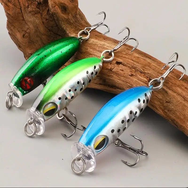 2.8g Fishing Lures Sea Trouts Saltwater Freshwater Fishing Hard Baits Sinking Lures Swimbaits 4.1cm Fishing Crankbaits 4XBB
2.8g Fishing Lures Sea Trouts Saltwater Freshwater Fishing Hard Baits Sinking Lures Swimbaits 4.1cm Fishing Crankbaits 4XBB