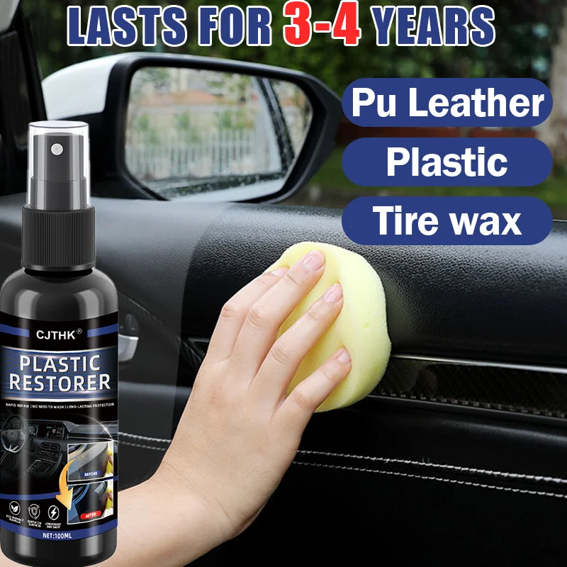 Восстановитель пластика для автомобиля: глянцевое черное покрытие, долговечное средство для обновления пластика и кожи, полироль для авто, чистящие средства
Восстановитель пластика для автомобиля: глянцевое черное покрытие, долговечное средство для обновления пластика и кожи, полироль для авто, чистящие средства