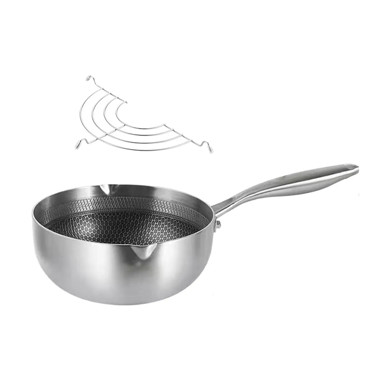 Deep Fryer Pot with Oil Drip Drainer Rack Japanese Tempura Fryer Pan Nonstick for French Fries Dried Fish Stew Warm Milk Sauce
Deep Fryer Pot with Oil Drip Drainer Rack Japanese Tempura Fryer Pan Nonstick for French Fries Dried Fish Stew Warm Milk Sauce