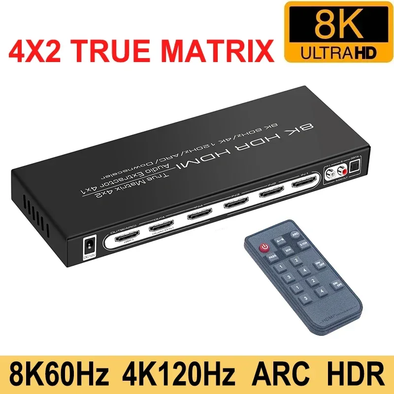 what is hdmi arc port? HDMI ARC 포트의 정확한 의미와 8K 60Hz HDR10 ARC HDMI 매트릭스 사용기