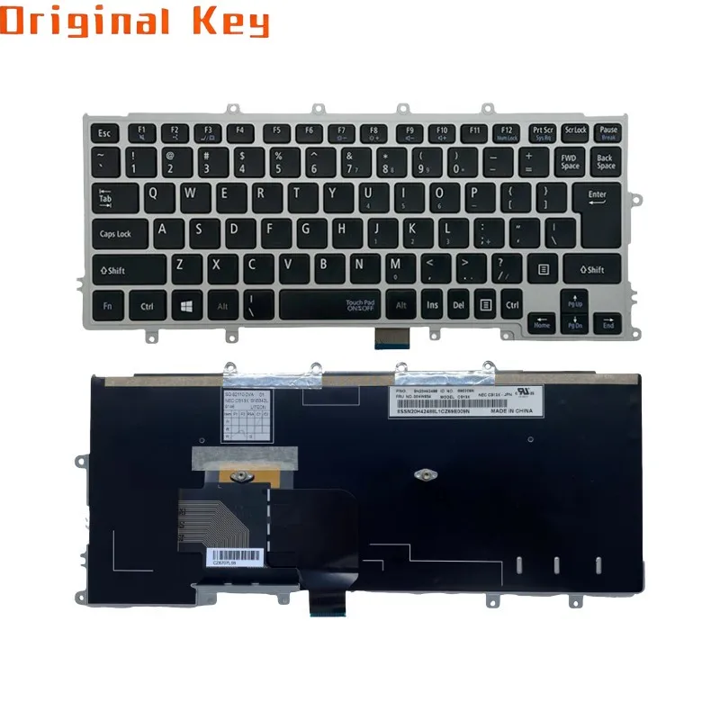 Silver No Backlit Keyboard For Lenovo NEC X260 Laptop 01EP140
Silver No Backlit Keyboard For Lenovo NEC X260 Laptop 01EP140
