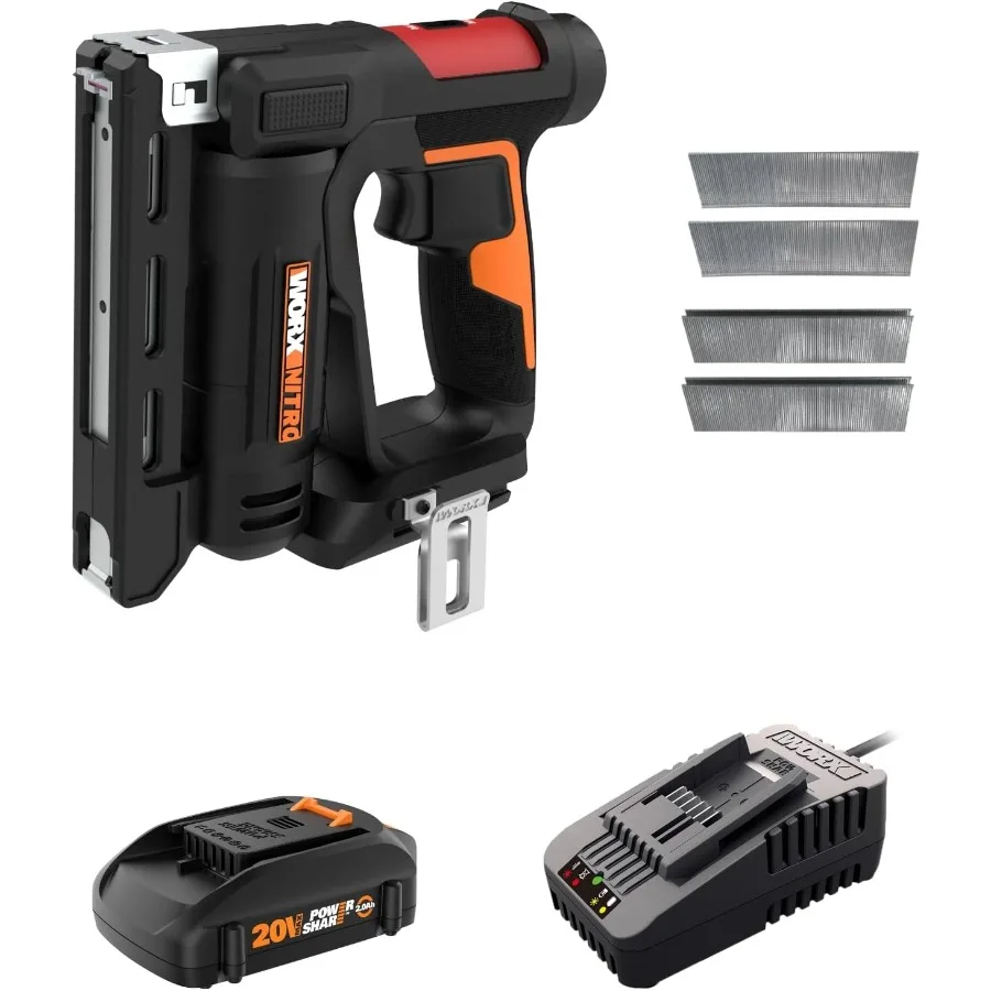 Nitro WX843L 20V Power Share 3/8 Cordless Crown Stapler for Efficient and Portable DIY Projects Heavy-Duty Fastening with
Nitro WX843L 20V Power Share 3/8 Cordless Crown Stapler for Efficient and Portable DIY Projects Heavy-Duty Fastening with