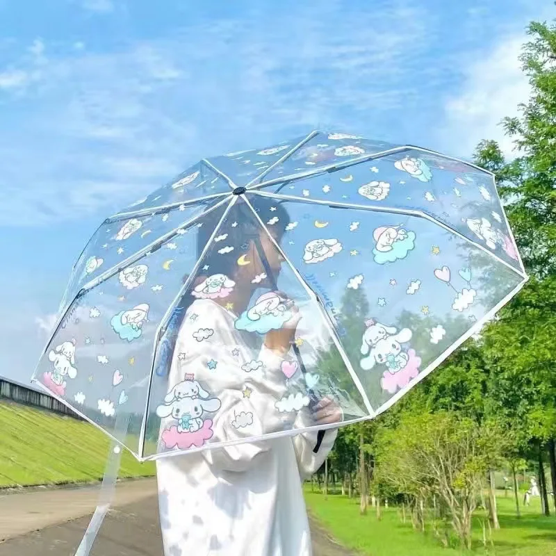 Sanrio Folding Umbrella Cinnamoroll Printed Windproof Kawaii Mini Storage Girl Gift Rainy Outing Portable Lightweight New Y2K
Sanrio Folding Umbrella Cinnamoroll Printed Windproof Kawaii Mini Storage Girl Gift Rainy Outing Portable Lightweight New Y2K