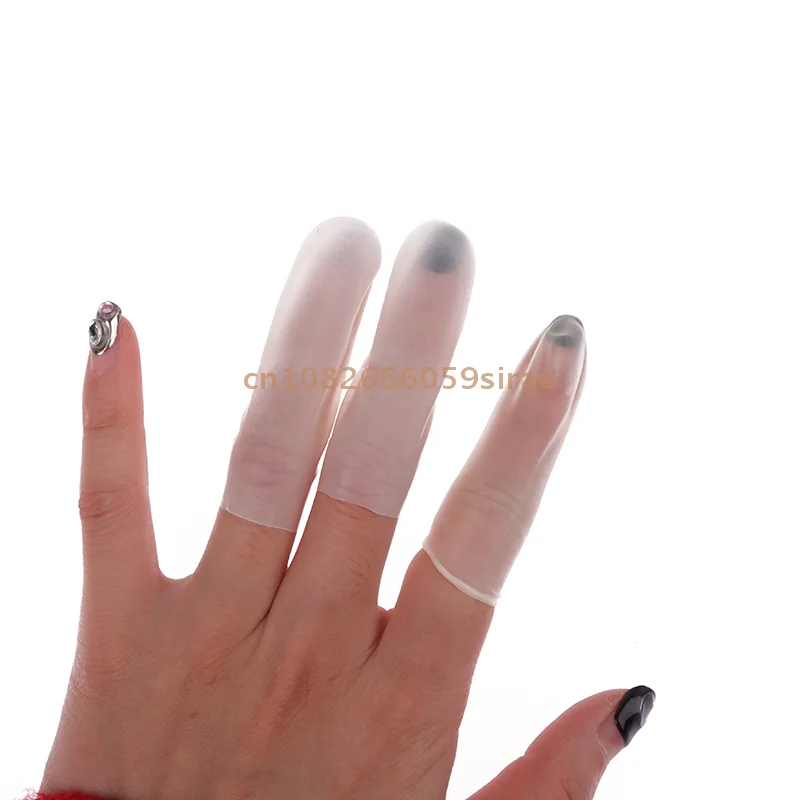 {CC44} 100 Pcs Rubber Non-slip Anti-static Finger Cots Disposable Latex Finger Cover Fingertips Protector Gloves Nail Art Tool
{CC44} 100 Pcs Rubber Non-slip Anti-static Finger Cots Disposable Latex Finger Cover Fingertips Protector Gloves Nail Art Tool