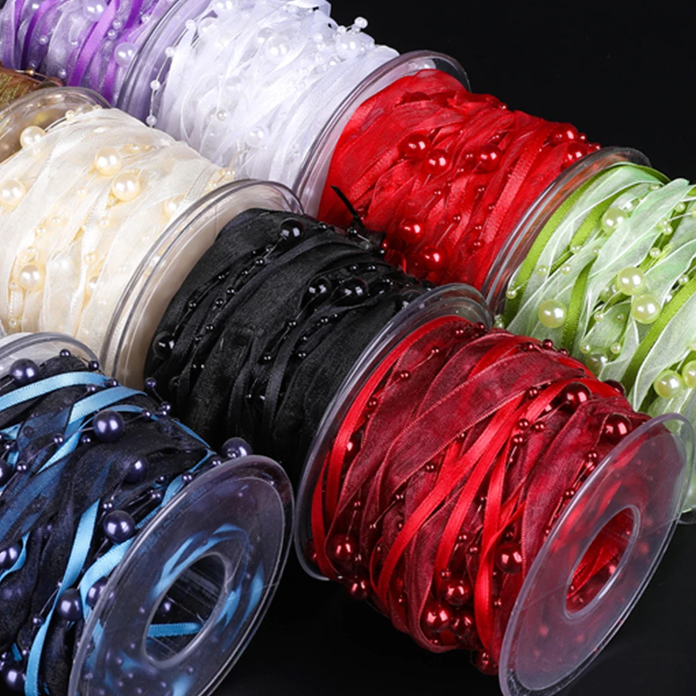Bouquet Ribbons Decorative Beaded Ribbon Polyester Webbings Party Wedding Cake Flowers Reusable Long Time Christmas
Bouquet Ribbons Decorative Beaded Ribbon Polyester Webbings Party Wedding Cake Flowers Reusable Long Time Christmas