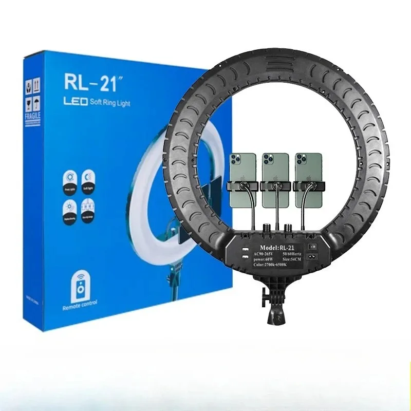 Genuine RL21 Inch Beauty Light LED Internet Celebrity RL18 Live Broadcast Led Professional Photography Filling Light Ring
Genuine RL21 Inch Beauty Light LED Internet Celebrity RL18 Live Broadcast Led Professional Photography Filling Light Ring