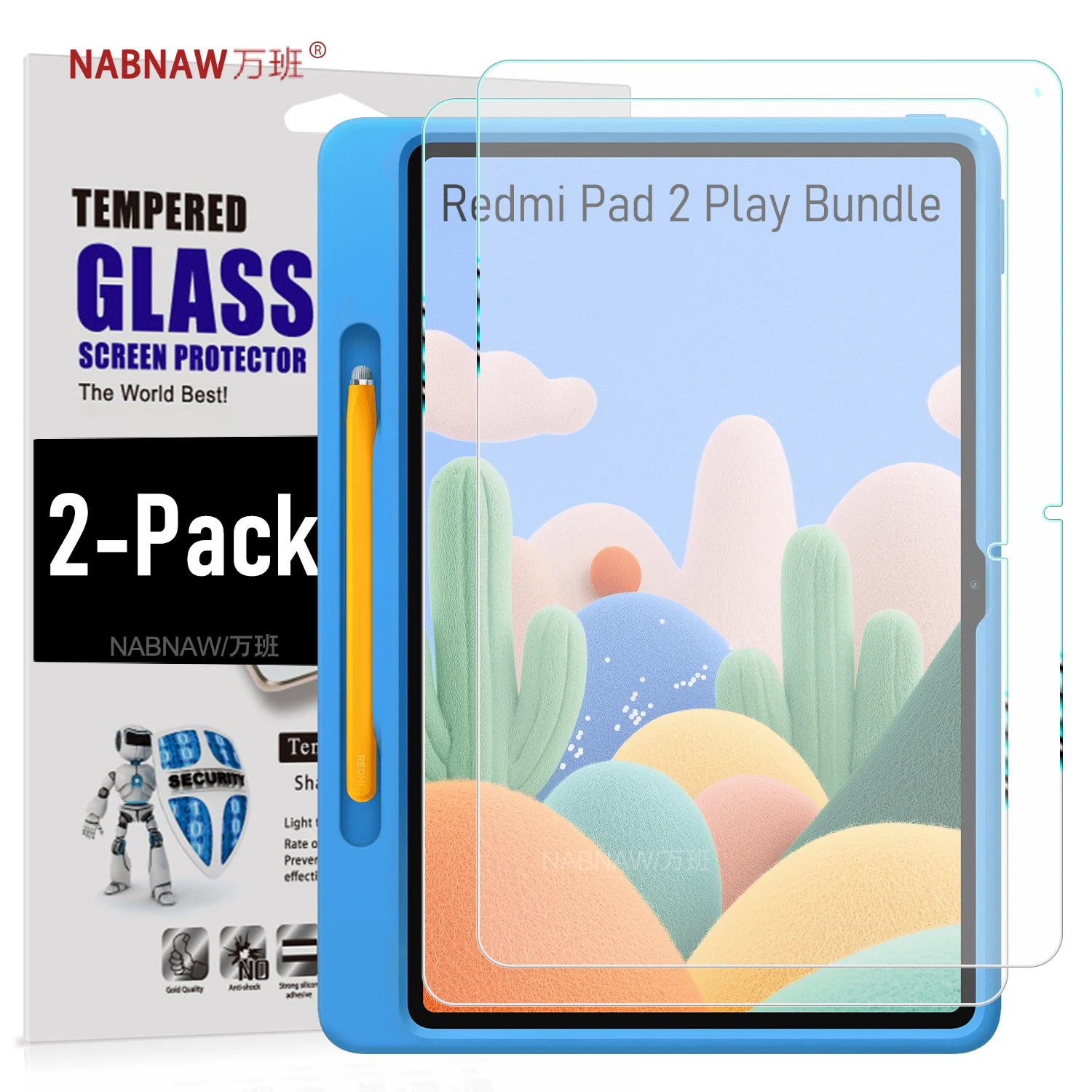 For Redmi Pad 2 Play Bunble Tempered Glass Screen Protector On Xiaomi Redmi Pad 2 Play Bunble 11" Anti Scratch HD Film 2 Pieces
For Redmi Pad 2 Play Bunble Tempered Glass Screen Protector On Xiaomi Redmi Pad 2 Play Bunble 11" Anti Scratch HD Film 2 Pieces