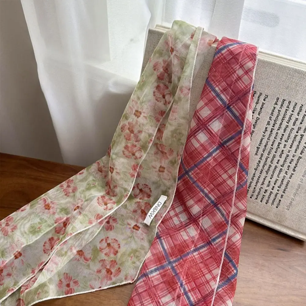 New lattice Checkered Silk Scarf for Women Long Striped Thin Neck Scarf Atmospheric Belt Women Summer Scarf
New lattice Checkered Silk Scarf for Women Long Striped Thin Neck Scarf Atmospheric Belt Women Summer Scarf