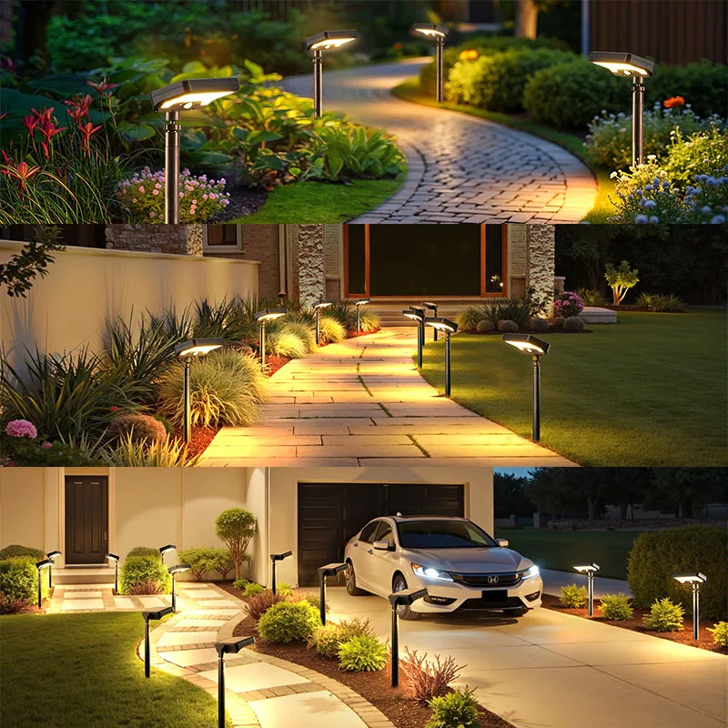 Solar Pathway Lights 92 LEDs Motion Sensor Garden Light Adjustable Angle for Walkway Driveway Sidewalk PatioType-C Rechargeable
Solar Pathway Lights 92 LEDs Motion Sensor Garden Light Adjustable Angle for Walkway Driveway Sidewalk PatioType-C Rechargeable
