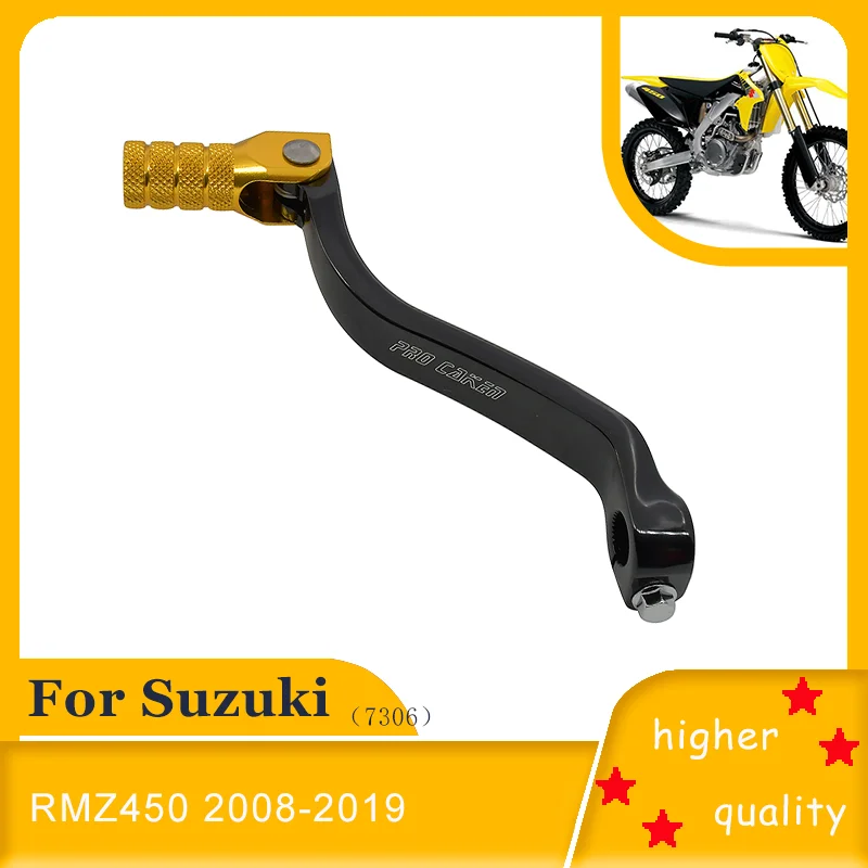 For Suzuki RMZ450 Gear Shift Shifter Lever 2008-2014 2015 2016 2017 2018 2019 Motorcycle tools Aluminum
For Suzuki RMZ450 Gear Shift Shifter Lever 2008-2014 2015 2016 2017 2018 2019 Motorcycle tools Aluminum