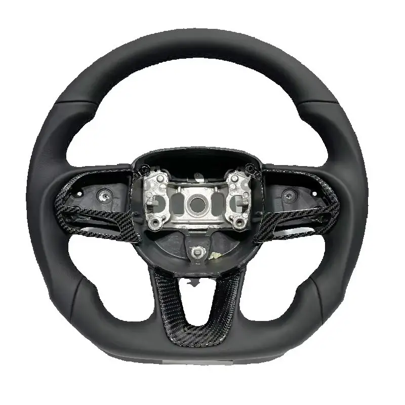 Full Leather Gloss Black Trim Perforated Leather Custom Sport Steering Wheel Fits Dodge Charger Challenger Hellcat Jeep
Full Leather Gloss Black Trim Perforated Leather Custom Sport Steering Wheel Fits Dodge Charger Challenger Hellcat Jeep