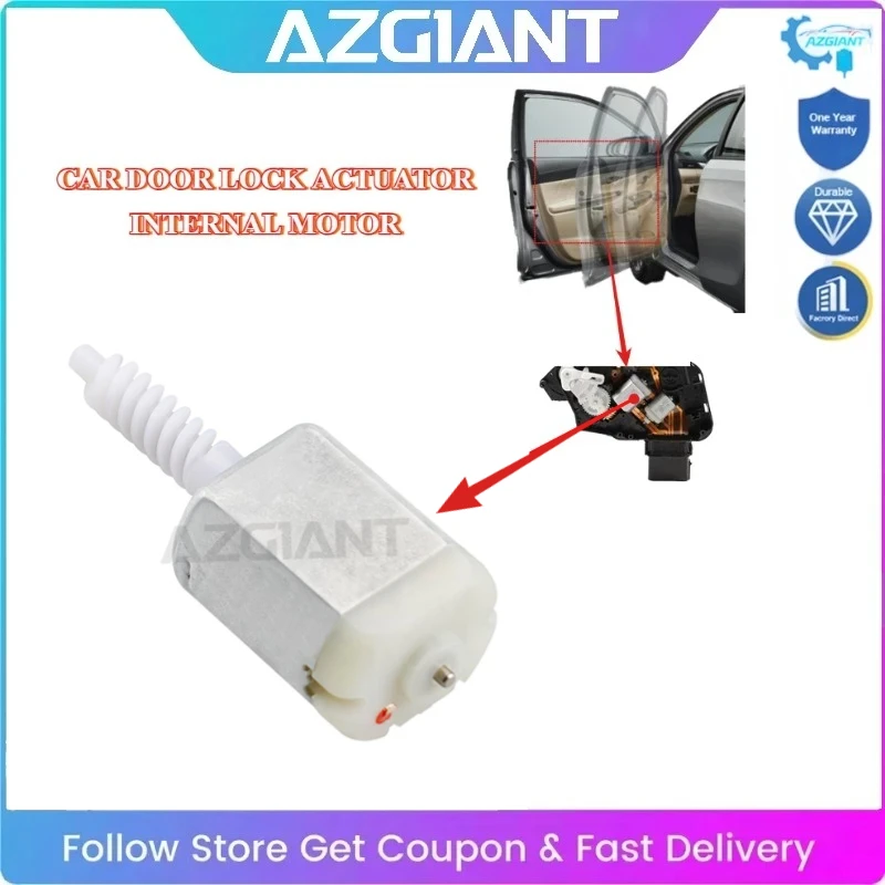 AZGIANT FC-280 Car Door Lock Repair Motor Low Noise Central Locking Motor For 2008-2022 Hyundai i800 Interior Replacement Parts
AZGIANT FC-280 Car Door Lock Repair Motor Low Noise Central Locking Motor For 2008-2022 Hyundai i800 Interior Replacement Parts