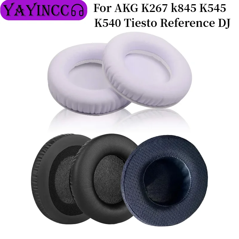 Protein Leather Earpads Cushions For AKG K267 k845 K545 K540 Tiesto Reference DJ Headphones, Replacement Ear Pads Headset 
Protein Leather Earpads Cushions For AKG K267 k845 K545 K540 Tiesto Reference DJ Headphones, Replacement Ear Pads Headset